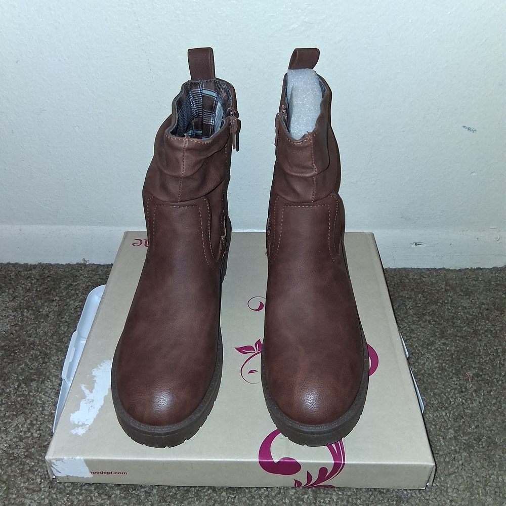 Elegant Brown Ankle Booties for Women